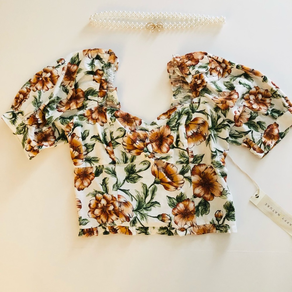 HAPPY NATURE Crop Top